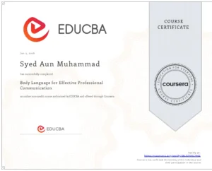 Body Language for Effective Professional Communication