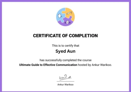 Ultimate Guide to Effective Communication — WebVeda · Ankur Warikoo