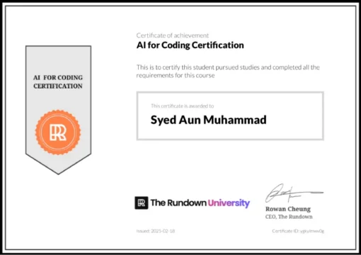 AI for Coding — The Rundown University